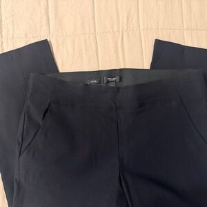 Simply Vera Vera Wang Sleek Black Stretch Capri Pants